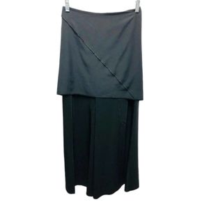 Black maxi skirt S